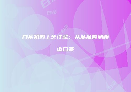 白茶初制工艺详解：从品品香到崂山白茶