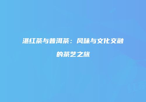 湛红茶与普洱茶：风味与文化交融的茶艺之旅