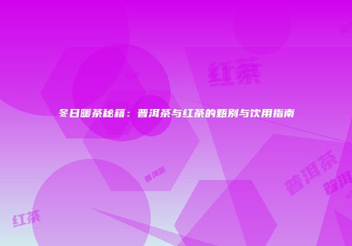冬日暖茶秘籍：普洱茶与红茶的甄别与饮用指南