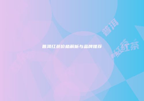 普洱红茶价格解析与品牌推荐