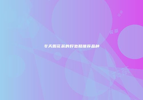 冬天喝花茶的好处和推荐品种