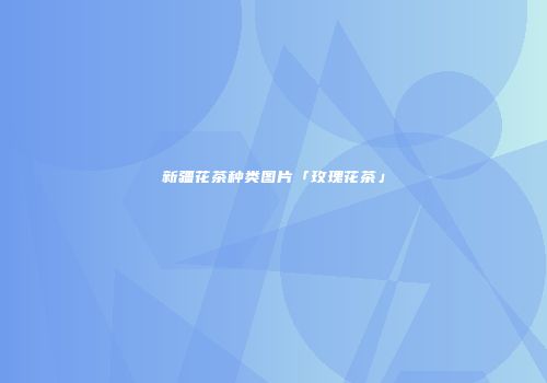 新疆花茶种类图片「玫瑰花茶」