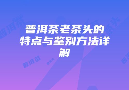 普洱茶老茶头的特点与鉴别方法详解