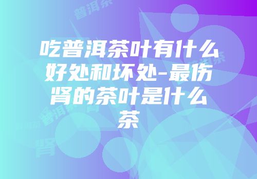 吃普洱茶叶有什么好处和坏处-最伤肾的茶叶是什么茶