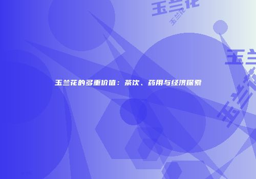 玉兰花的多重价值：茶饮、药用与经济探索