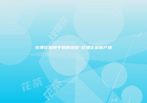 玫瑰花加纯牛奶的功效-玫瑰花茶原产地