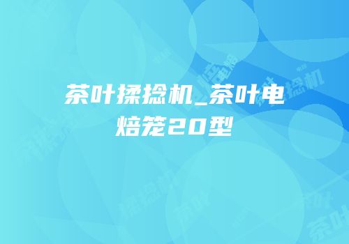 茶叶揉捻机_茶叶电焙笼20型