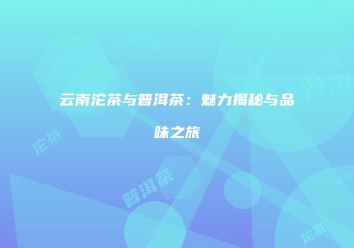 云南沱茶与普洱茶：魅力揭秘与品味之旅