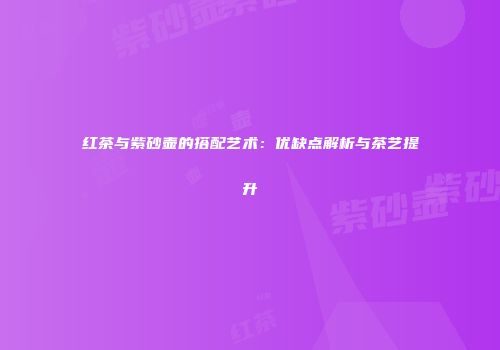 红茶与紫砂壶的搭配艺术：优缺点解析与茶艺提升