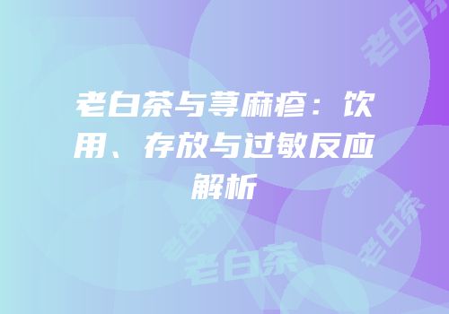 老白茶与荨麻疹：饮用、存放与过敏反应解析