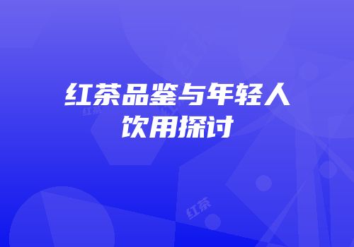 红茶品鉴与年轻人饮用探讨