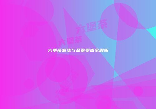 六堡茶泡法与品鉴要点全解析