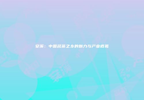 安溪：中国名茶之乡的魅力与产业概览