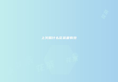 上火喝什么花茶最有效