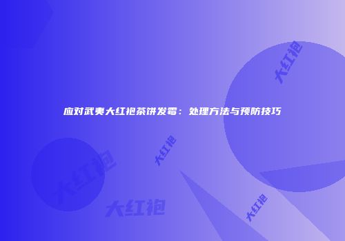 应对武夷大红袍茶饼发霉：处理方法与预防技巧