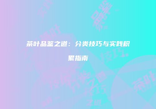 茶叶品鉴之道：分类技巧与实践积累指南