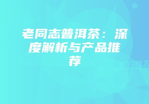 老同志普洱茶：深度解析与产品推荐
