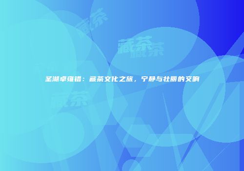 圣湖卓雍错：藏茶文化之旅，宁静与壮丽的交响