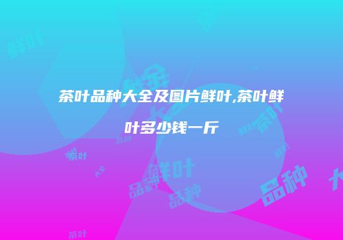 茶叶品种大全及图片鲜叶,茶叶鲜叶多少钱一斤