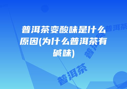 普洱茶变酸味是什么原因(为什么普洱茶有碱味)