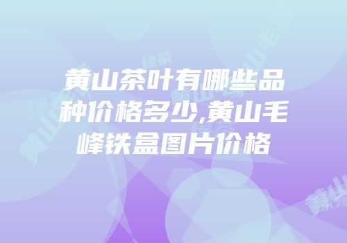 黄山茶叶有哪些品种价格多少,黄山毛峰铁盒图片价格