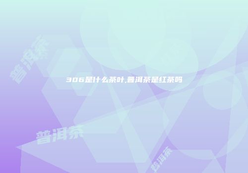 306是什么茶叶,普洱茶是红茶吗