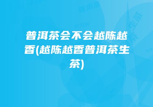 普洱茶会不会越陈越香(越陈越香普洱茶生茶)