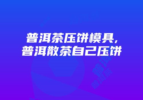 普洱茶压饼模具,普洱散茶自己压饼