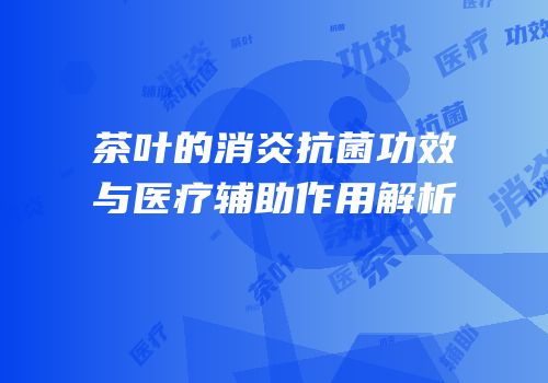 茶叶的消炎抗菌功效与医疗辅助作用解析