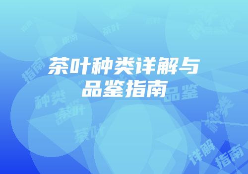 茶叶种类详解与品鉴指南
