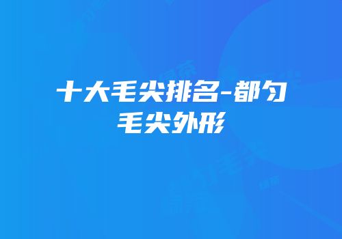 十大毛尖排名-都匀毛尖外形