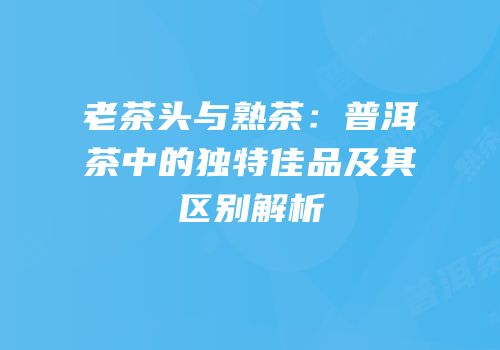 老茶头与熟茶：普洱茶中的独特佳品及其区别解析