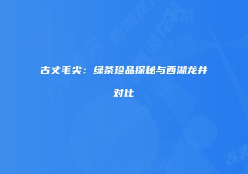 古丈毛尖：绿茶珍品探秘与西湖龙井对比