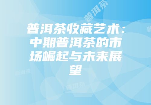 普洱茶收藏艺术：中期普洱茶的市场崛起与未来展望