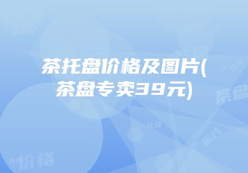 茶托盘价格及图片(茶盘专卖39元)