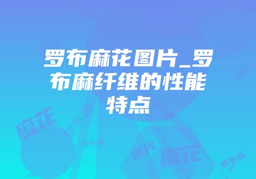 罗布麻花图片_罗布麻纤维的性能特点
