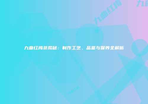 九曲红梅茶揭秘：制作工艺、品鉴与保养全解析