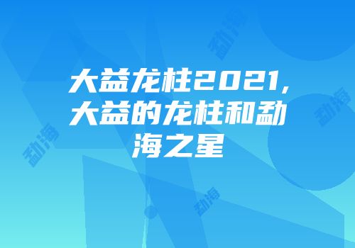 大益龙柱2021,大益的龙柱和勐海之星