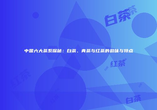 中国六大茶系探秘：白茶、青茶与红茶的韵味与特点