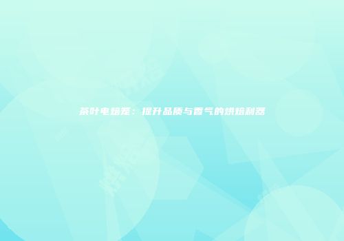 茶叶电焙笼：提升品质与香气的烘焙利器