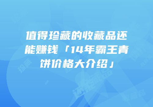 值得珍藏的收藏品还能赚钱「14年霸王青饼价格大介绍」