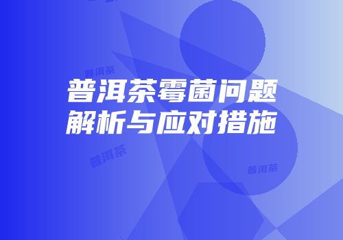 普洱茶霉菌问题解析与应对措施